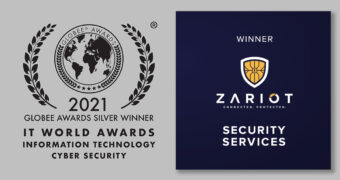 ZARIOT wins Security and Telecommunications IT World Awards